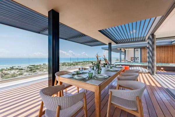 Penthouse à vendre à Rivière Noire avec 4 chambres et piscine privée de 500m² - photo 3