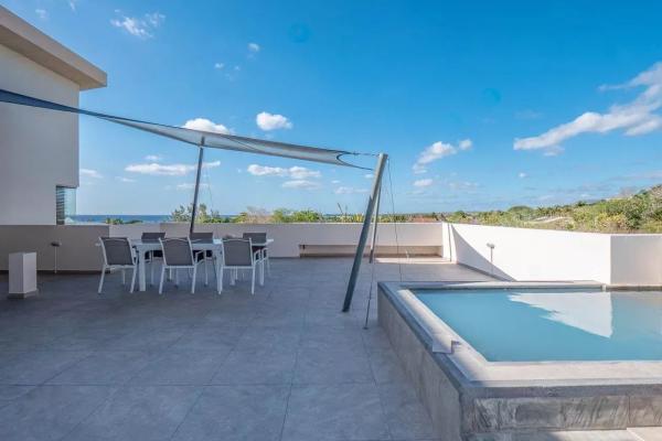 TAMARIN - Penthouse en duplex à vendre avec vue mer et montagne, grande terrasse et jacuzzi - photo 2