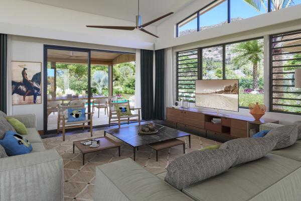 Villa à vendre à Rivière Noire avec 5 chambres et piscine privée sur 1 500 m² - photo 3