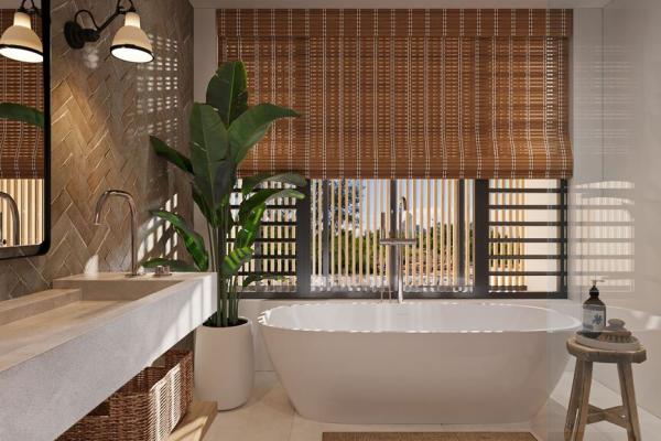 Projet SHOBA  Flic en Flac  Villa  Salle de bain l