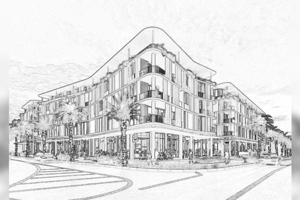 The Signature  Illustration  Architectural Sketch 