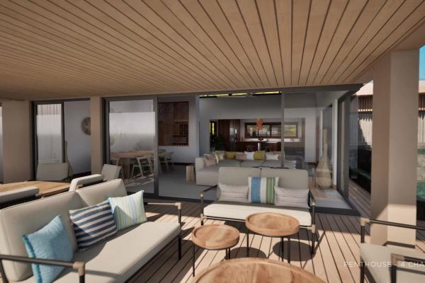 Penthouse 4 suites à Tamarin avec piscine et vue sur le lagon - photo 5