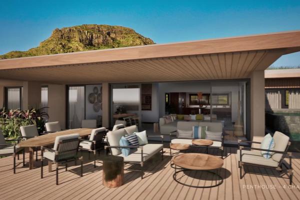 Penthouse 4 suites à Tamarin avec piscine et vue sur le lagon - photo 3