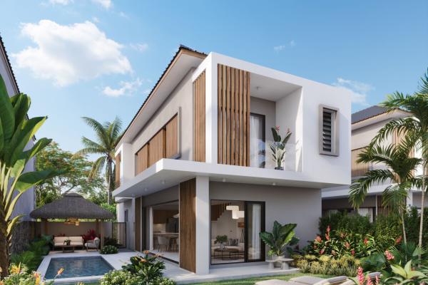 Villa Garden 4 chambres à Calodyne avec piscine privée