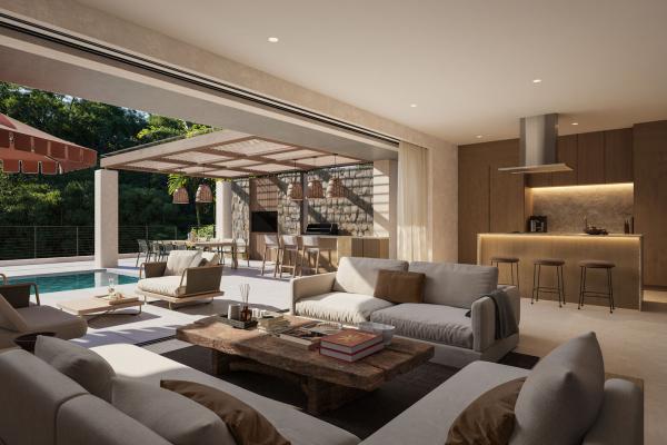 3-bedroom villa with swimming pool in a private estate in Bel Ombre - photo 3