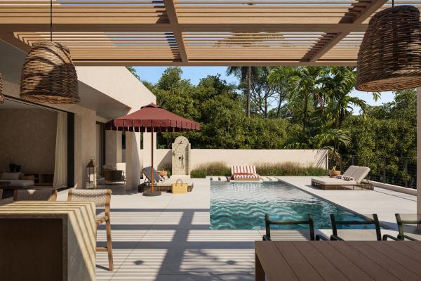 3-bedroom villa with swimming pool in a private estate in Bel Ombre - photo 4