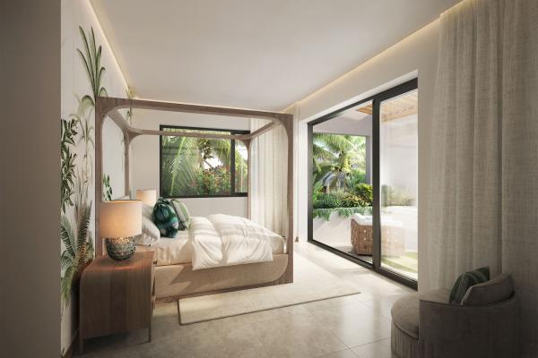 27 Degree West  Villa 1  Master bedroom by Westimm