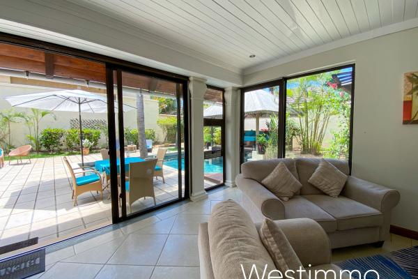 Westimmo Real Estate Duplex house for rent Tamarin