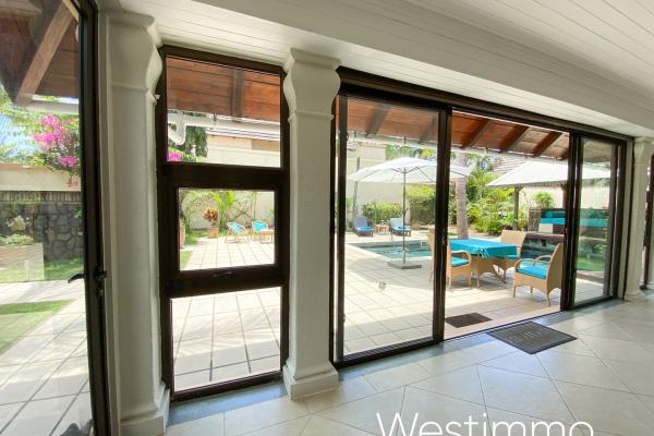 Westimmo Real Estate Duplex house for rent Tamarin